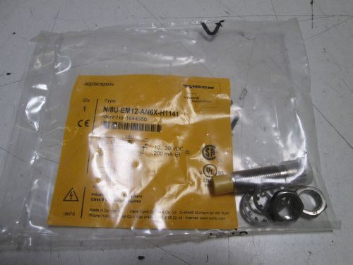 TURCK PROXIMITY SENSOR Ni8U-EM12-AN6X-H1141 *NEW IN FACTORY BAG*