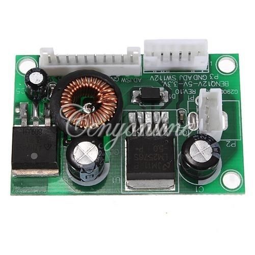 380kHz DC To DC Converter Step-down Voltage LED Power Module 3A 12V To 5V 3.3V