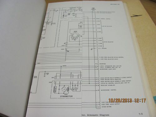 COLLINS MANUAL 17L-6: VHF Aircraft Transmitter - Instruction w/schematics #18947