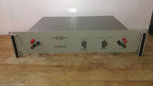 KROHN-HITE CORPORATION MT-56R MATCHING TRANSFORMER 30HZ-500KHZ 200/600 OHM INPUT