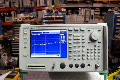 Anritsu MS2687B High Performance Spectrum Analyzer 9kHz -30GHz Nice!!!