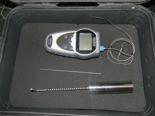 Oakton temp 10 thermocouple thermometers for sale