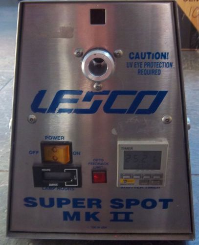 LESCO SUPERSPOT MK II UV CURE W/ FOOT SWITCH