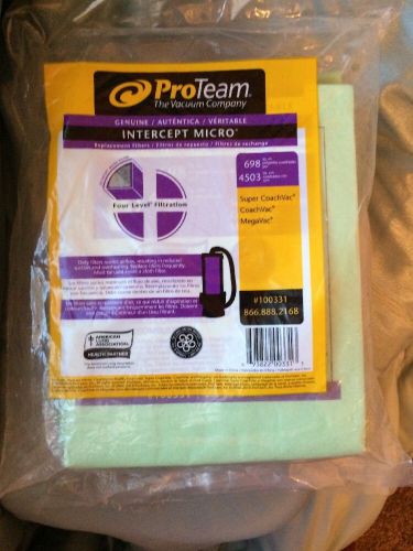 18 proteam backpack vacuum bags~ 698 sq in for sale