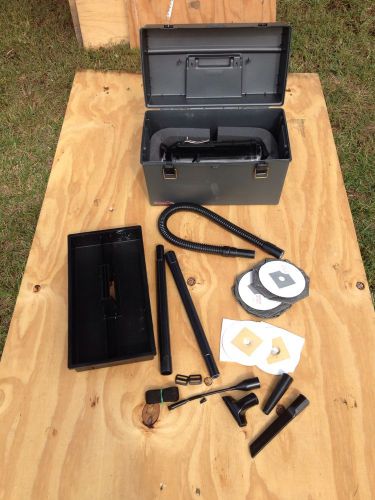 Metro MDV-3 DataVac 3 Pro Canister Vacuum Kit Hose &amp; Case Computer Electronics