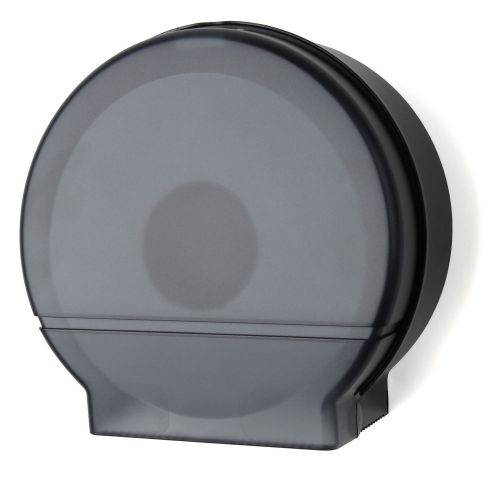 Palmer Fixture Jumbo Roll Tissue Dispenser Black Translucent