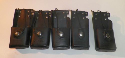 Lot of 5 Motorola NTN8382B  Radio Holsters w/belt Loop , XTS3000,XTS3500,XTS5000