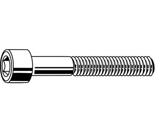 M6 6mm - 1.0 x 40 40mm a2 stainless metric socket head cap screw - quantity 10 for sale