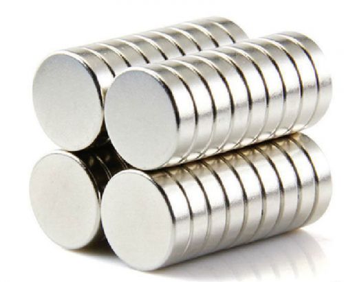 25pcs 12X3mm Neodymium Disc Super Strong Rare Earth Small Fridge Magnets N35