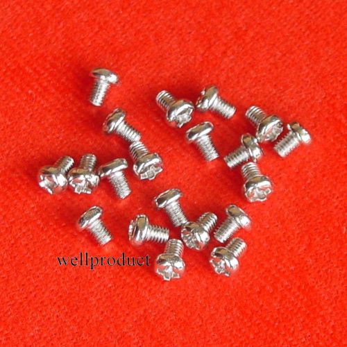 &gt;M 50pcs M3 PM3 x 4mm Metric Machine Thread Philips Cross Head Screw e