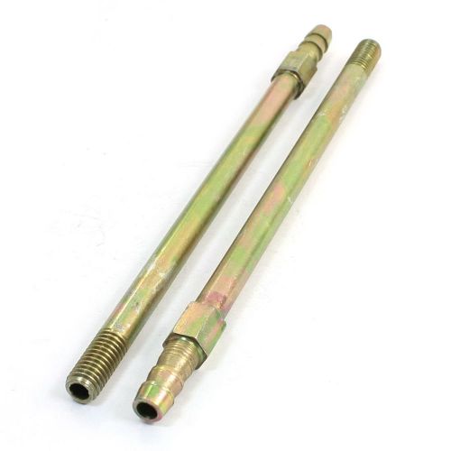 1/16&#034;PT Thread 6.3&#034; Long Injection Mould Coupling Brass Hose Nipple 2 Pcs