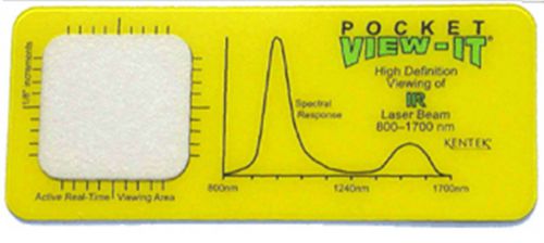 Infrared Laser Detector and Alignment  Card