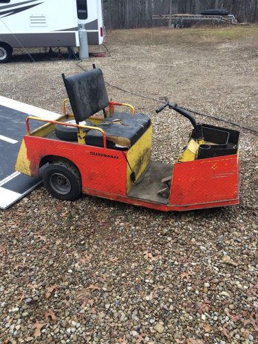 Cushman Industrial Electric Cart unit Tool Work Maintenance