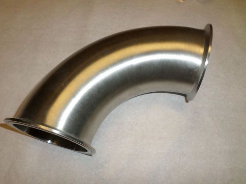 4&#034; Sanitary Stainless 90 Elbow 304