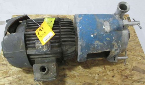 CREPACO ST REGIS 220/240V-AC 15HP SANITARY STAINLESS CENTRIFUGAL PUMP D374618