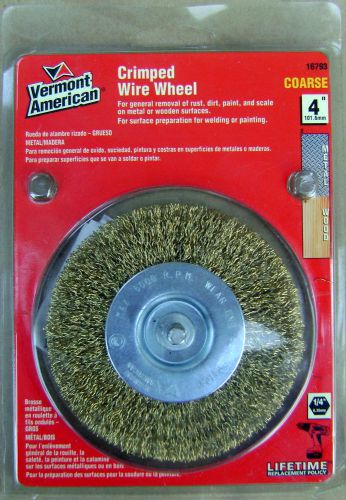 4&#034; Crimped  Wire Wheel