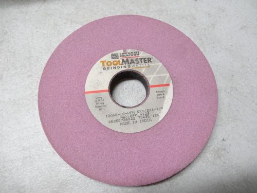 2 new CINCINNATI/MILACRON 6&#034; x 1/2&#034; x 1-1/4&#034; Pink Grinding Wheels 12A60-J6-VFM