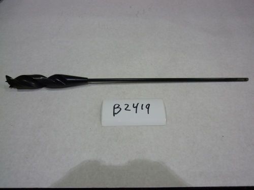 Flexible shaft drill bit, better bit by brock bb-0261, 1&#034; x 18&#034; combo (nos) for sale