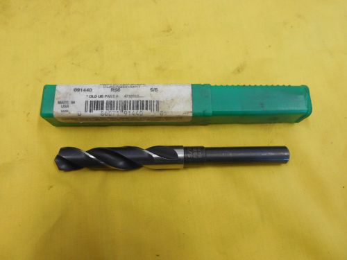 1 NEW REDUCED SHANK DRILL BIT - 1/2&#034; SHANK x 5/8&#034; DIA PTD USA