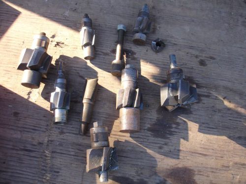 Counterbore lot of 8 larger counterbores for sale