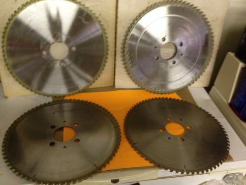 4 pcs. gladu 16 1/2&#034; carbide tipped panel beam saw blades for sale