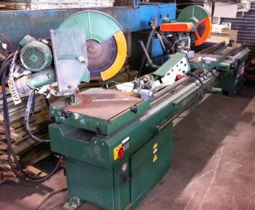 Wegoma dual miter saw 16&#034; no. sd16s dbl head adj cutting length to 10&#034; (23189) for sale