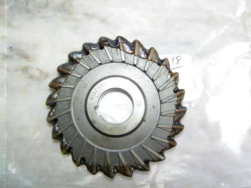 NIAGARA  CUTTER - 4 x 3/8 x 1, 24 TEETH, USA NOS PROTECTIVE COATING