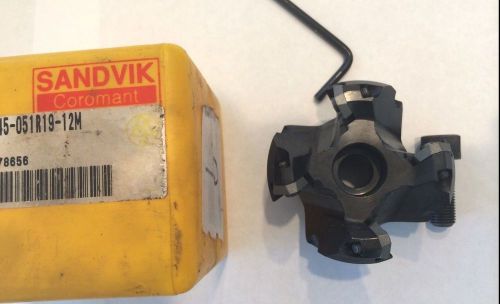 Sandvik Coromant RA245-051R19-12M CoroMill 245 Face Milling Cutter 3/4&#034; 2&#034; RH