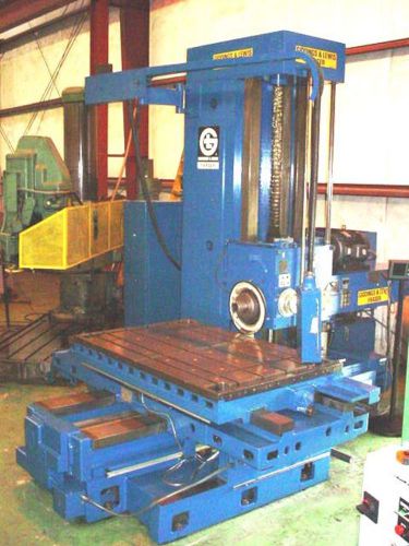 4” Giddings &amp; Lewis Fraser Model PMC4 Horizontal Table Type Boring Mill