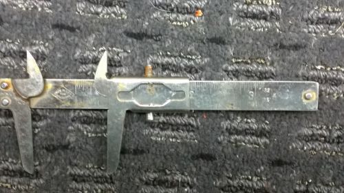 Rare Vintage Pocket Caliper  - The Conqueror USA 3&#034;