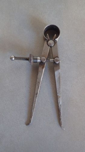 VINTAGE INSIDE CALIPER MADE BY THE LUFKIN RULE CO., SAGINAW, MICHIGAN