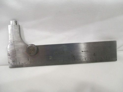 L. S. STARRETT CO. CALIPERS No. 425 5&#034; SLIDE CALIPERS MACHINIST TOOL