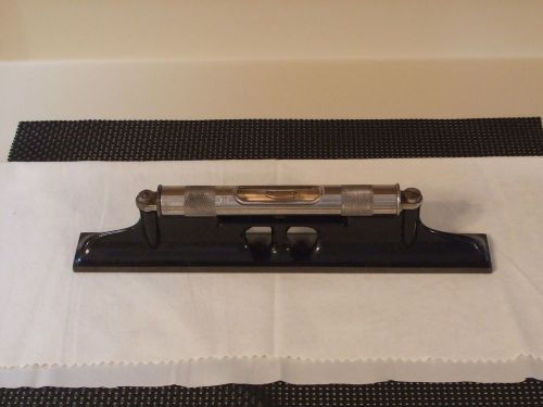 L. S. Starrett 12&#034; precision machinist level