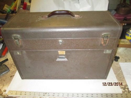 MACHINIST MILL LATHE TOOL NICE  Kennedy Machinist  Tool Box  j