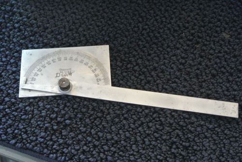 Starrett # C 183 satin protractor  tool  tools