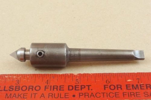 MT1 SHANK 3/8&#034; TOOL HOLDER &amp; CENTER 4 MACHINIST ATLAS CRAFTSMAN LATHE