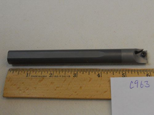 1 NEW KENNAMETAL 5/8&#034; CARBIDE BORING BAR. E10M-STLDR6P. W/ COOL USA MADE {C963}