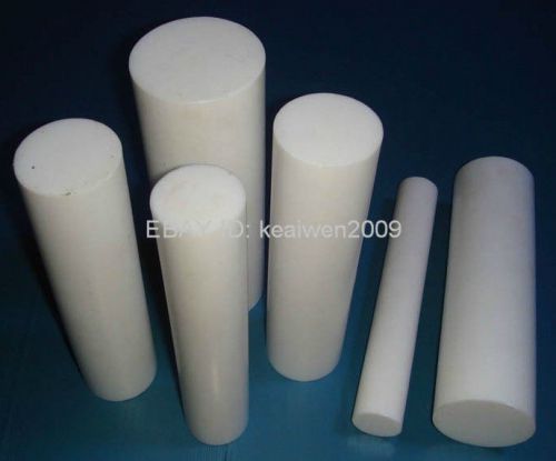 New dia 10mm l100mm ptfe rod teflon round bar virgin sealing gasket insulation for sale