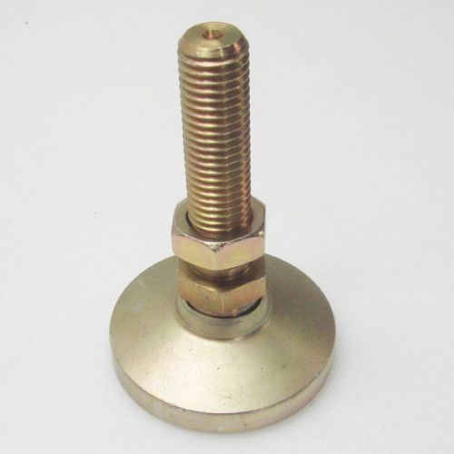 Heavy Duty Stud Leveling Mount Feet 3&#034; Dia Base .75&#034;