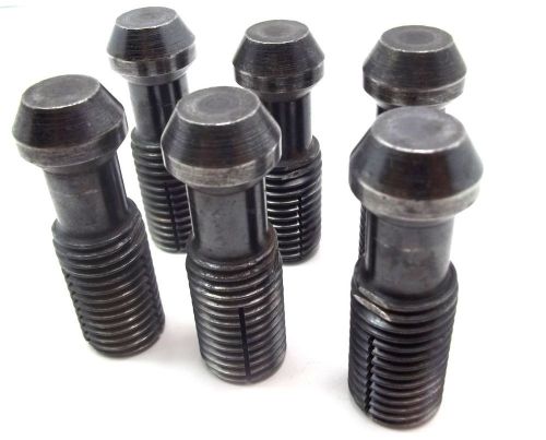 6 Various Retention Knobs 1&#034; Dia 3-1/8&#034; Long