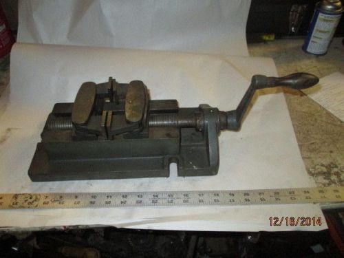 Machinist lathe mill unsual angle mill milling  vise with crank for sale
