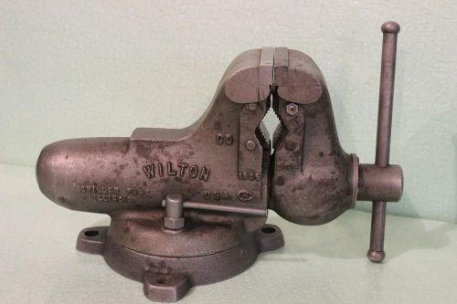 Vintage Wilton 3.5&#039;&#039; Vise with Swivel Base