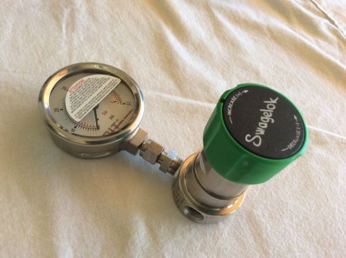 SWAGELOK KCP Pressure Reducing Regulator 3600Psig 0-50Psig Compact 316L Mint