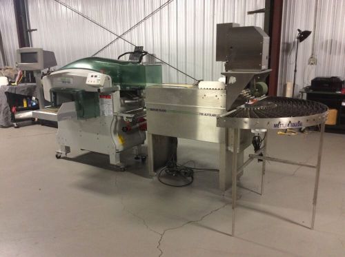 Mettler Toledo 647 solo max automatic meat wrapper 706 Autolabeler 925 Conveyor