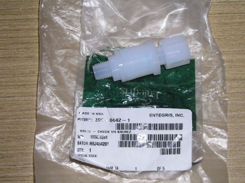 Entegris valve - check 1/4 kalrez  206-0421-1 for sale