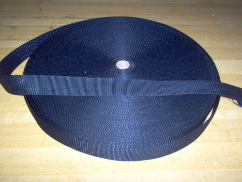 500 yards  1-1/2&#034;  Black  Heavy Polypropylene Webbing