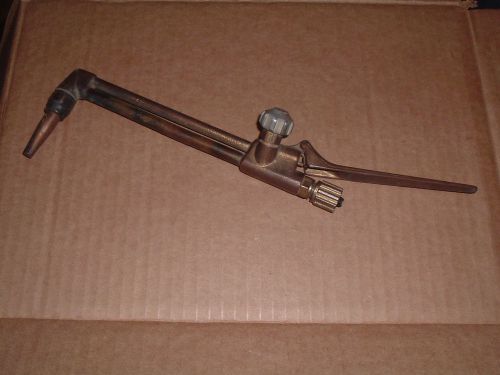 Victor tip on cutting torch assembly oxygen acetylene for sale
