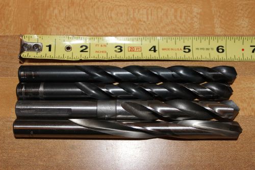 4 hs usa drill bits ptd utd union twist precision high speed 1/2 &amp; 9/16 for sale