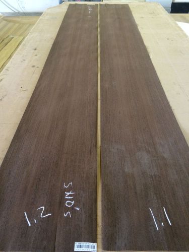 Wood Veneer Wenge 19pcs total LOT Raw Veneer &#034;EXOTIC&#034;  WE.R1.1-19.19 Shelf 9-5