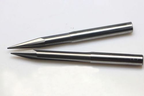 2pcs  double flute straight sticker engraving bit endmill 6mm cel 65mm for sale